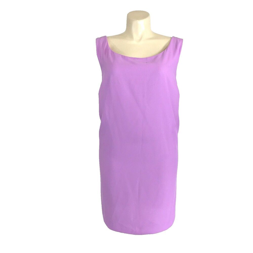 NEW LanTing Bride Plus Size Top Shell Shift Lilac Purple Lined Long‎ Blouse NWT